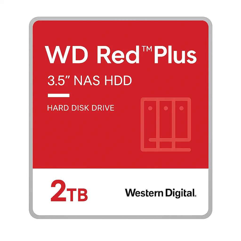 Western Digital Red 2 TB 3,5" Interne Festplatte CYBER EDV - SYSTEMS