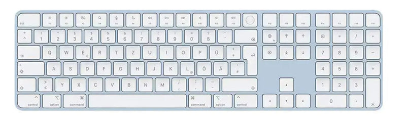 Apple Magic Keyboard, Touch ID, Apple M1, blau CYBER EDV - SYSTEMS