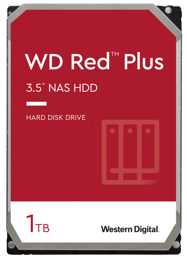 1TB WD Red Festplatte HDD 3.5'' 5400u 64MB SATA III WD10EFRX - Cyber EDV - Systems