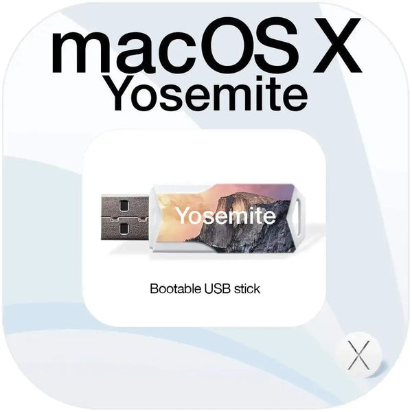 Mac OS 10.10 Yosemite bootfähiger USB Installations Stick CYBER EDV - SYSTEMS - automati