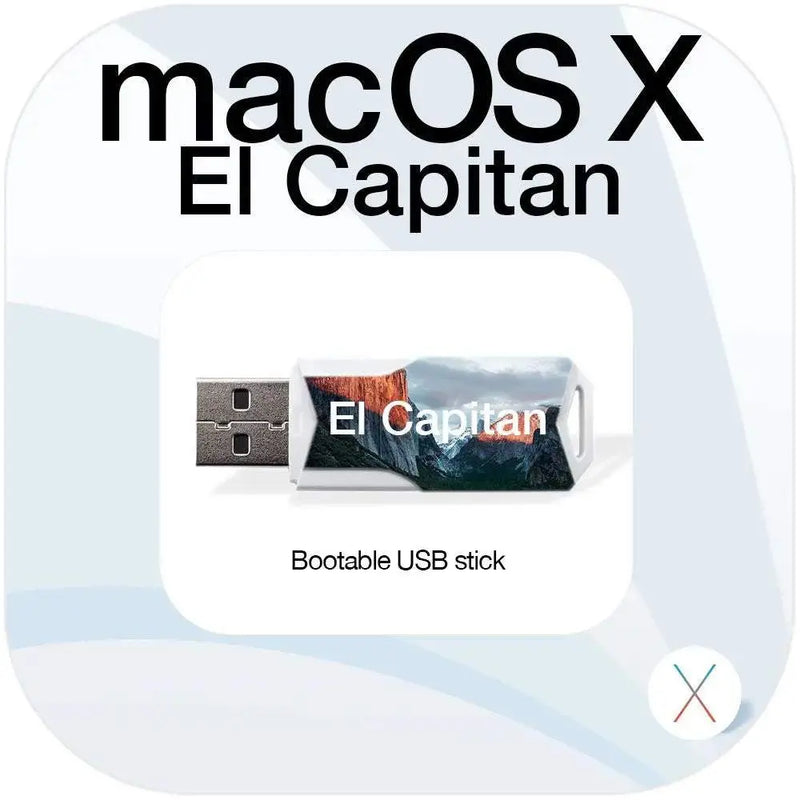 Mac OS 10.11 El Capitan bootfähiger USB Installations Stick CYBER EDV - SYSTEMS