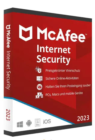 MacAfee Internet Security 2023 Cyber EDV - Systems