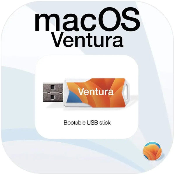 MacOS 13 Ventura bootfähiger USB Installations Stick CYBER EDV - SYSTEMS - automati