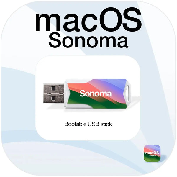 MacOS 14 Sonoma bootfähiger Usb Installations Stick Cyber EDV - Systems
