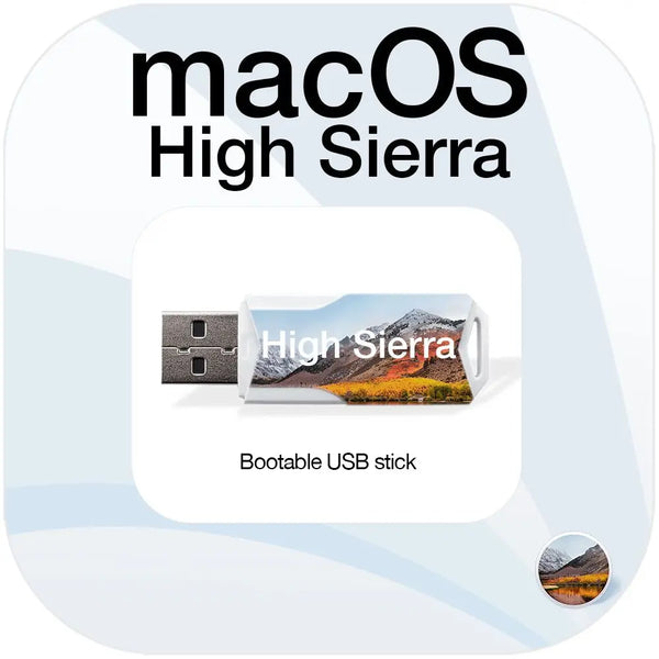 MacOS High Sierra 10.13 bootfähiger USB Installations Stick Cyber EDV - Systems