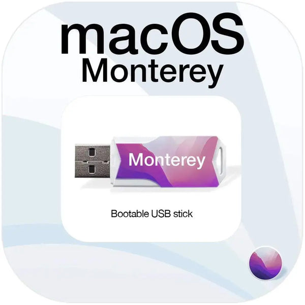MacOS Monterey 12 bootfähiger USB Installations Stick CYBER EDV - SYSTEMS - automati