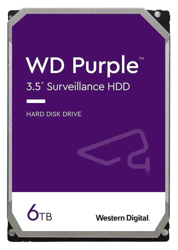 Western Digital Purple 6 TB 3,5" Interne Festplatte refurbed WESTERN DIGITAL - automatisch