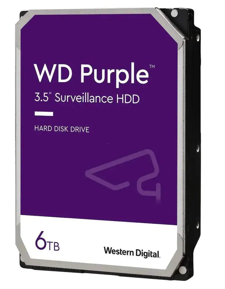 Western Digital Purple 6 TB 3,5" Interne Festplatte refurbed WESTERN DIGITAL - automatisch